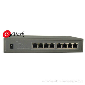 Poe Switch: 8 Ports with 4 Ports Poe, 100mbit Each Port